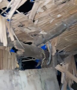 Tinggal di rumah berdinding tepas lapis goni warga Wonosari Butuh perhatian pemerintah