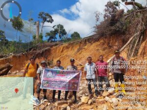 Kapolsek Muara Batang Gadis dengan cepat dan sigap turun ke lokasi PETI yang telah memakan korban