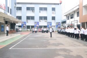 Kanwil Kemenkum DK Jakarta Gelar Apel Pagi, Pamuji Raharja Ajak Perkuat Solidaritas