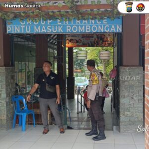 Antisipasi Aksi Premanisme di Tempat Objek Wisata,Bhabinkamtibmas Polsek Siantar Barat Patroli dialogis