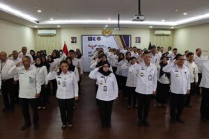 Kanwil Kemenkum DK Jakarta Ikuti Upacara Harlah Pancasila 2025: Memperkokoh Ideologi Pancasila Menuju Indonesia Raya