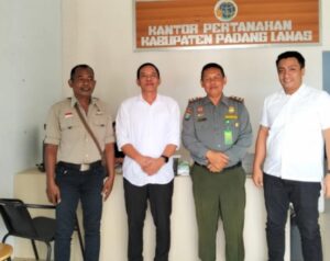 Kantor Pertanahan Padang Lawas dan BBKSDA Lakukan Koordinasi Strategis dalam Rangka Perlindungan Kawasan Konservasi
