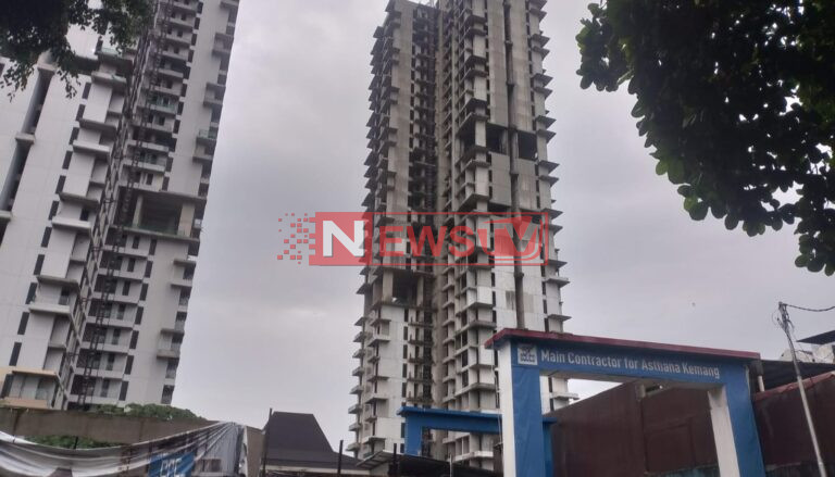 Lokasi Ampera Jakarta Selatan Proyek Bangunan Gedung Bertingkat Terbengkalai Tanpa Perizinan Dan Meresahkan