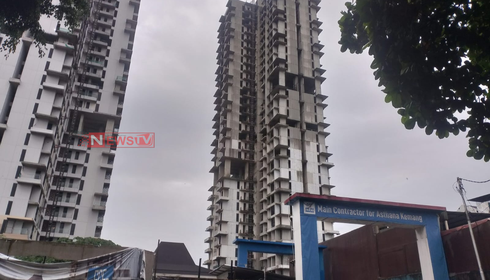 Lokasi Ampera Jakarta Selatan Proyek Bangunan Gedung Bertingkat Terbengkalai Tanpa Perizinan Dan Meresahkan | NEWS TV Indonesia