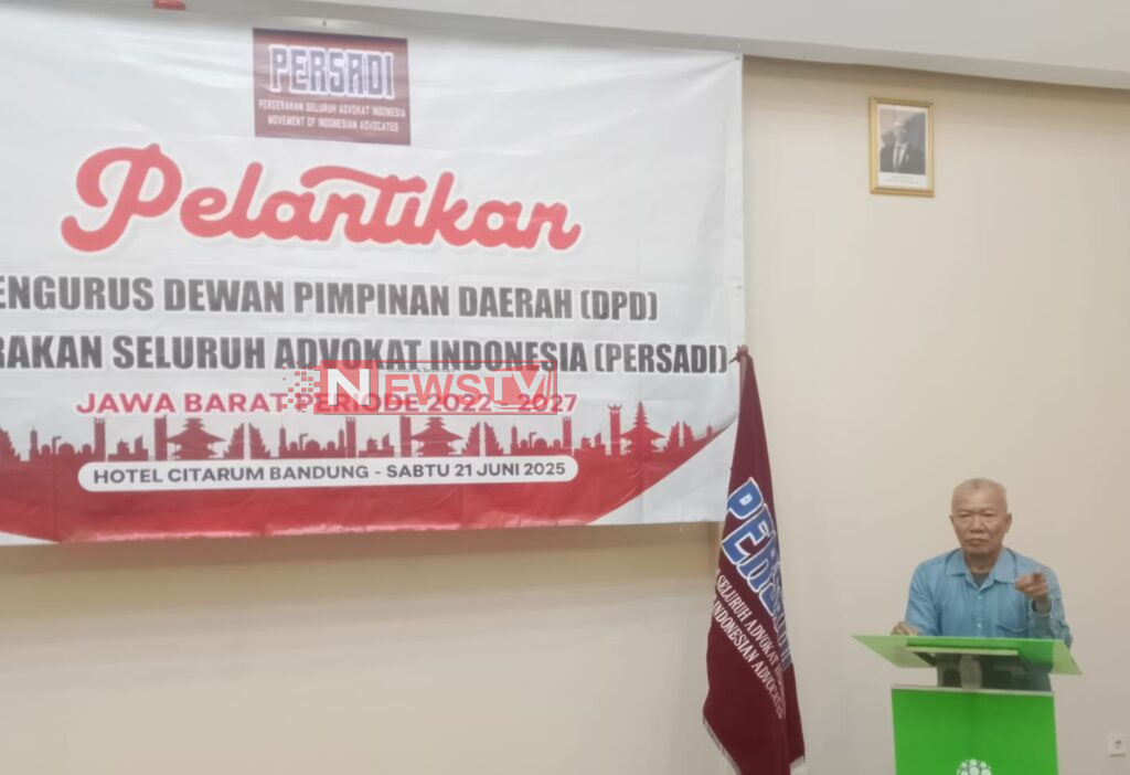 Selamat, Terpilih Pengurus DPD Persadi Jawa Barat Bapak Oliyusman,SH Sebgai Ketua Bidang PKPA/Sumpah Advokat | NEWS TV Indonesia