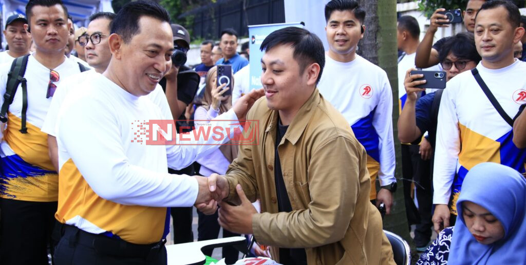 Kapolri Hadiri CFD Bhayangkara Sport Day, Sapa Warga di Bundaran HI | NEWS TV Indonesia
