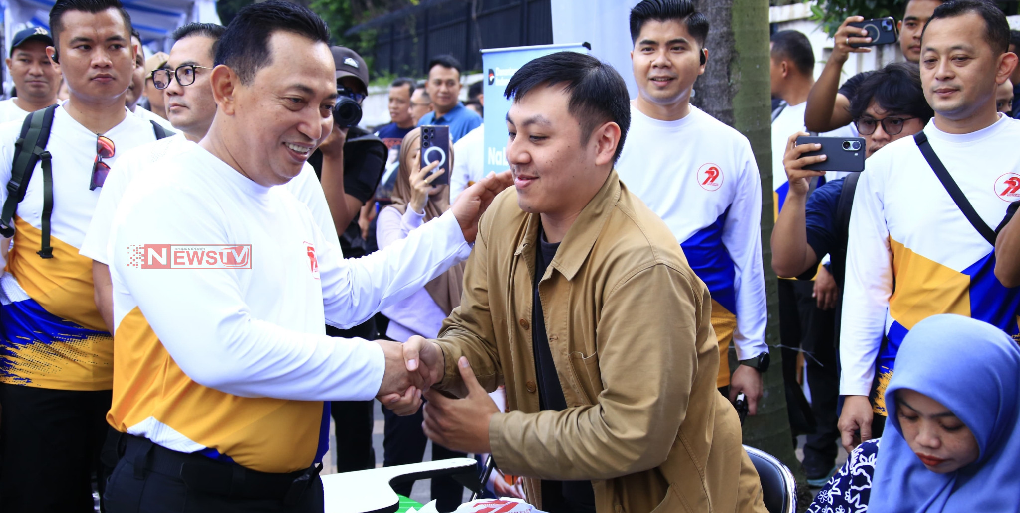 Kapolri Hadiri CFD Bhayangkara Sport Day, Sapa Warga di Bundaran HI | NEWS TV Indonesia