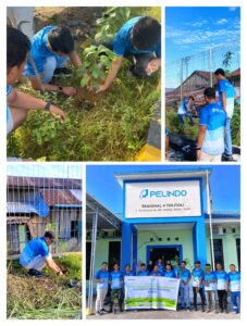 Hari Lingkungan Hidup Sedunia 2025, Pelindo Regional 4 Tolitoli Tanam Bibit Pohon