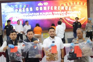 Polres Cilegon Tangkap Dua Tersangka Penyekapan dan Pembunuhan IRT