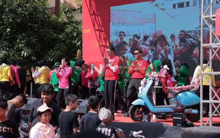 Polres Gowa Gelar Bhayangkara Fun Walk Semarakkan HUT Bhayangkara ke-79, Hadirkan Pelayanan dan Kegiatan Sosial untuk Masyarakat | NEWS TV Indonesia