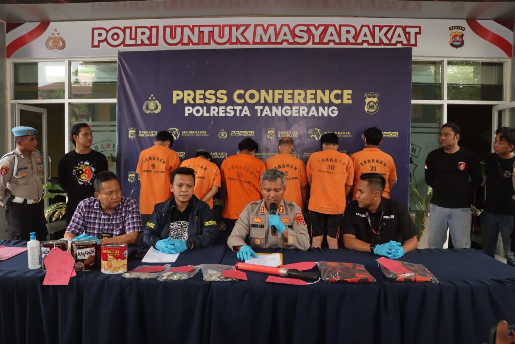 Tegas! Polresta Tangerang Lawan Premanisme, Tangkap 7 Anggota Oknum Ormas Pemalak Sopir Truk | NEWS TV Indonesia