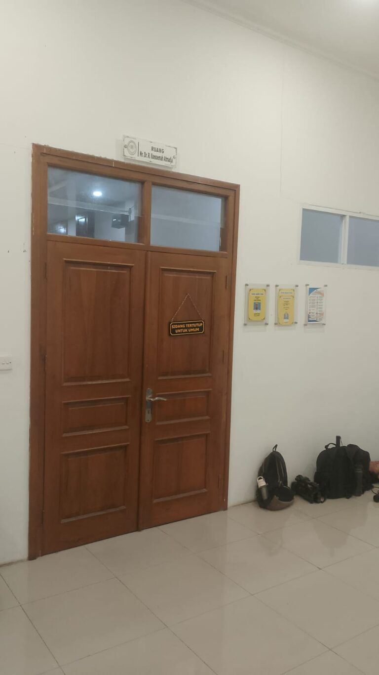 Pengadilan Negeri Jakarta Utara Agenda Persidangan Kesaksian Pemeriksaan Iklima dan Kesaksian Bang Rasman Arif Nasution,S.H