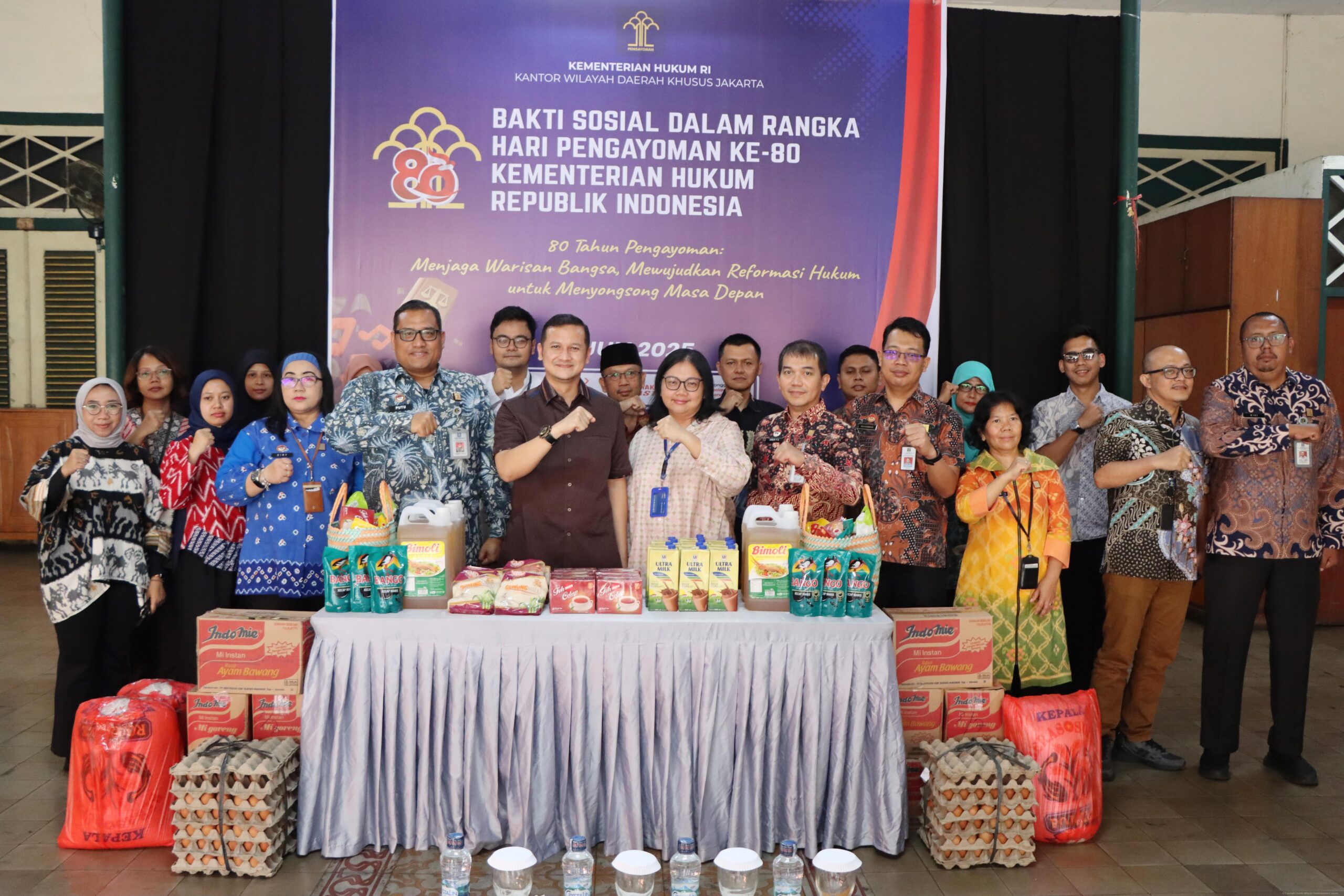 Peringati Hari Pengayoman ke-80, Kanwil Kemenkum DK Jakarta Tebar Kepedulian di Panti Asuhan | NEWS TV Indonesia