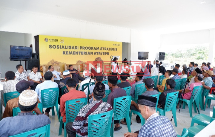 Sosialisasi Program Strategis ATR/BPN di Paluta: Sinergi Pusat dan Daerah Wujudkan Reforma Agraria