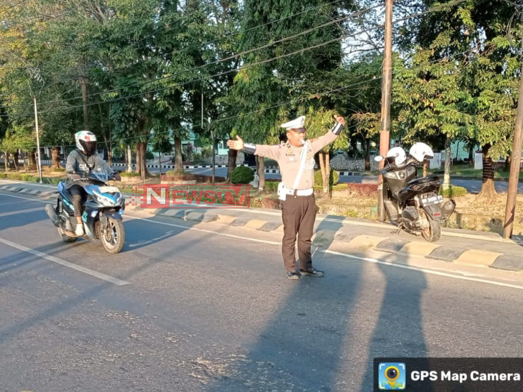 KRYD Pagi, Satlantas Polres Takalar Wujudkan Lalu Lintas Lancar dan Aman | NEWS TV Indonesia
