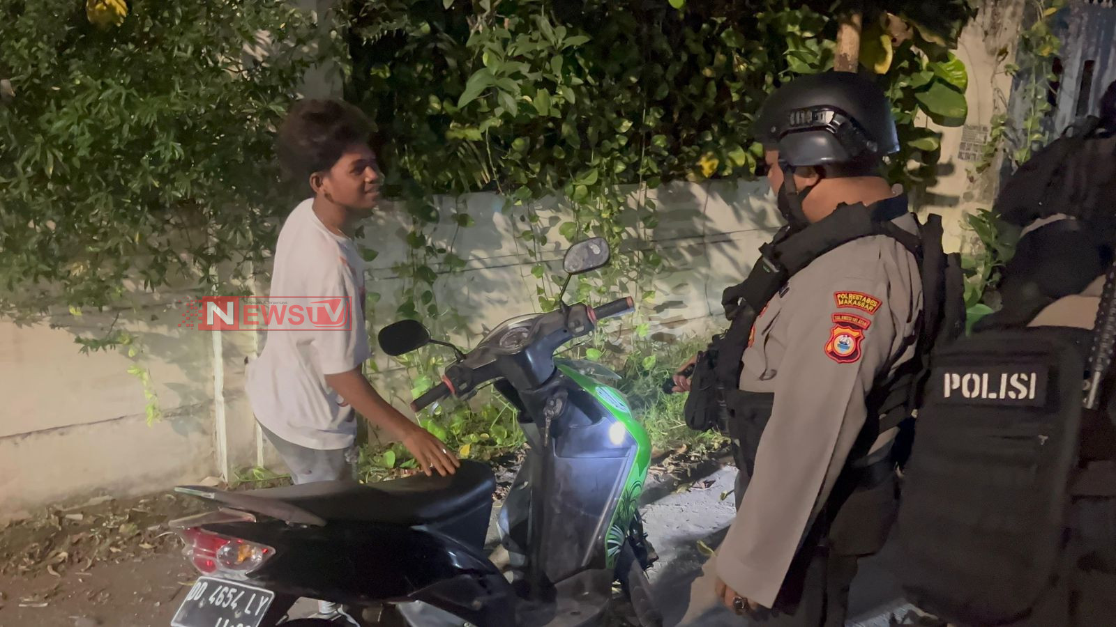 Unit Turjawali Subnit 633 Polrestabes/MAKASSAR, Laksanakan Giat Patroli Rutin  | NEWS TV Indonesia