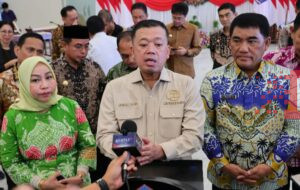 Rakor dengan Pemda, Menteri Nusron Bersama Kepala Daerah Se-Sulawesi Utara Sepakat Menjaga Ekosistem Tata Ruang
