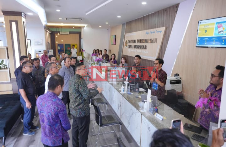 Tinjau Kantah Kota Denpasar, Wamen ATR/Waka BPN Tekankan Pentingnya Budaya Melayani | NEWS TV Indonesia
