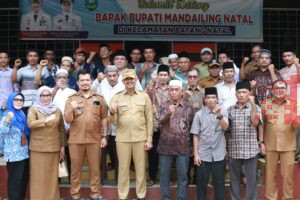 Bupati Madina Saipullah Kunjungan Ke Desa Banjar Melayu Kec Batang Natal