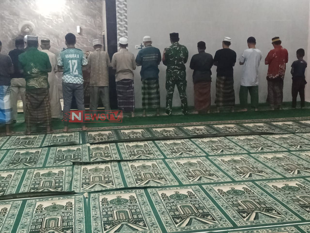 Pererat Silaturahmi, Koramil 1426-05/Marbo Laksanakan Safari Sholat Subuh Berjamaah | NEWS TV Indonesia