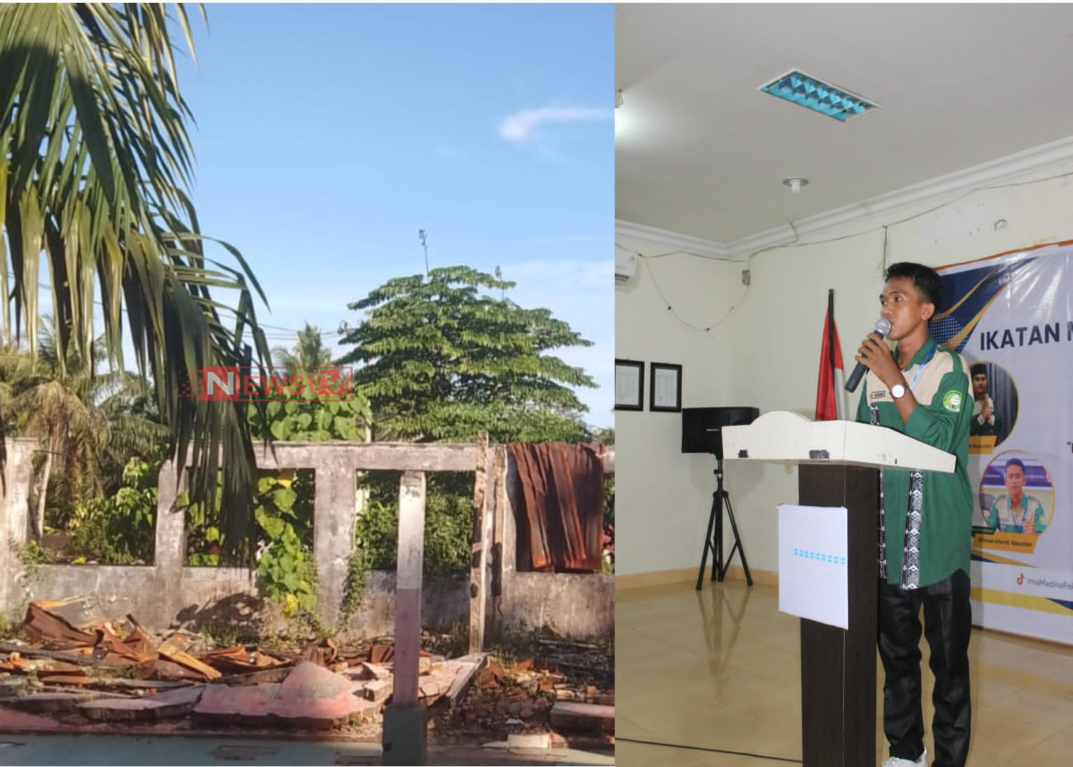 SDN 311Sampuran Ranto Baek Hangus terbakar hingga kini belum ada perbaikan | NEWS TV Indonesia