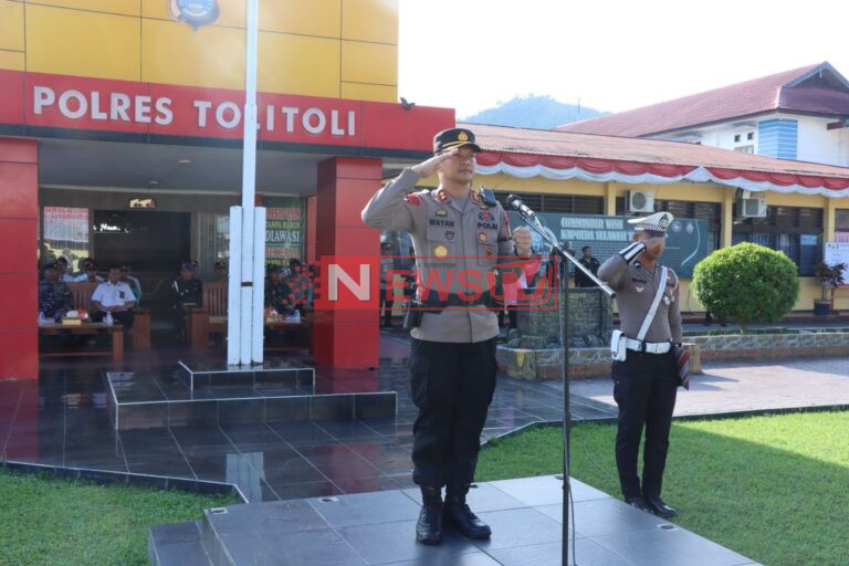 KAPOLRES TOLITOLI : OPERASI PATUH TINOMBALA 2025 RESMI DIMULAI, ADA 7 SASARAN PRIORITAS PELANGGRAAN LALU LINTAS