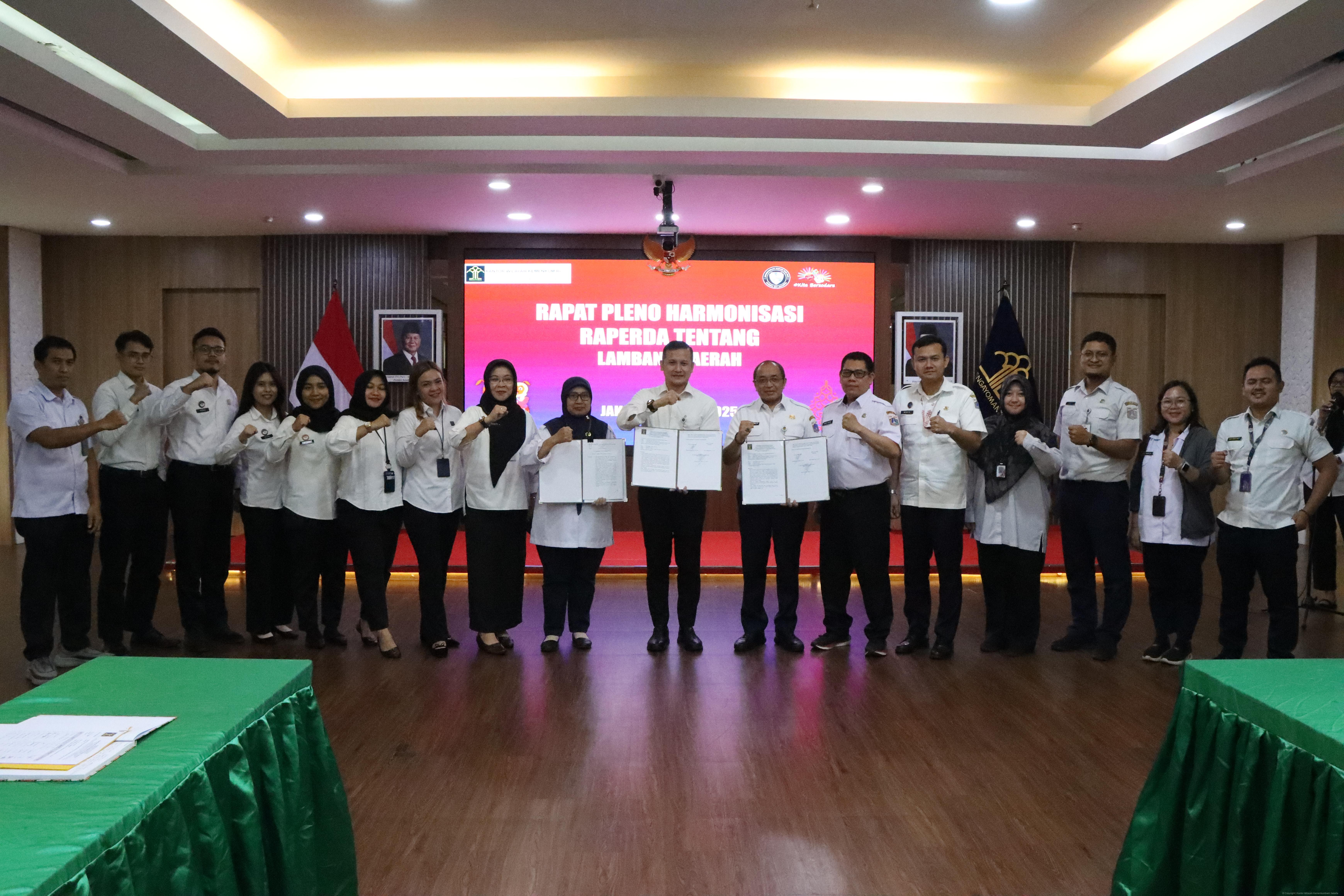 Kanwil Kemenkum DK Jakarta Gelar Rapat Pleno Final Harmonisasi Raperda tentang Lambang Daerah | NEWS TV Indonesia