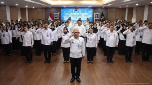 Apel Pagi Bersama Tingkatkan Semangat Kebersamaan Antar Kementerian