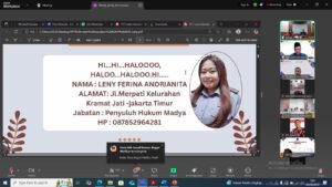 Kanwil Kemenkum DK Jakarta Ikuti Sharing Session Nasional Aktualisasi Posbankum Desa/Kelurahan