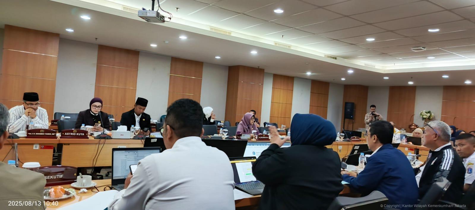 Kanwil Kementerian Hukum DKJ Ikuti Lanjutan Pembahasan Pasal per Pasal Ranperda Penyelenggaraan Pendidikan | NEWS TV Indonesia