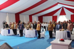 Kanwil Kemenkum DK Jakarta Hadiri Penyerahan Remisi Umum dan Dasawarsa di Lapas Salemba