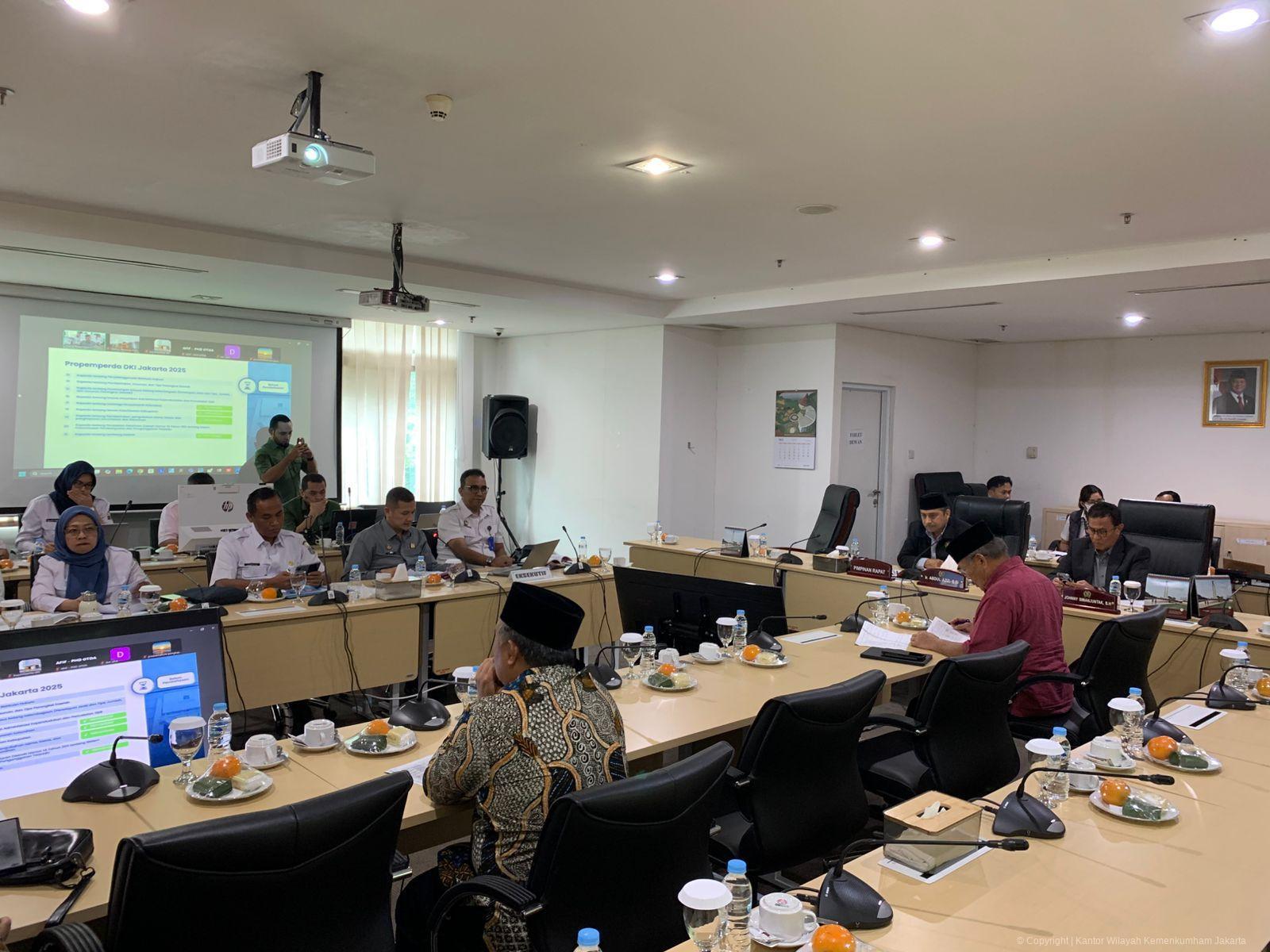 Kanwil Kementerian Hukum DKJ Hadiri Rapat Bapemperda DPRD Provinsi DKI Jakarta Bahas Propemperda 2026 | NEWS TV Indonesia