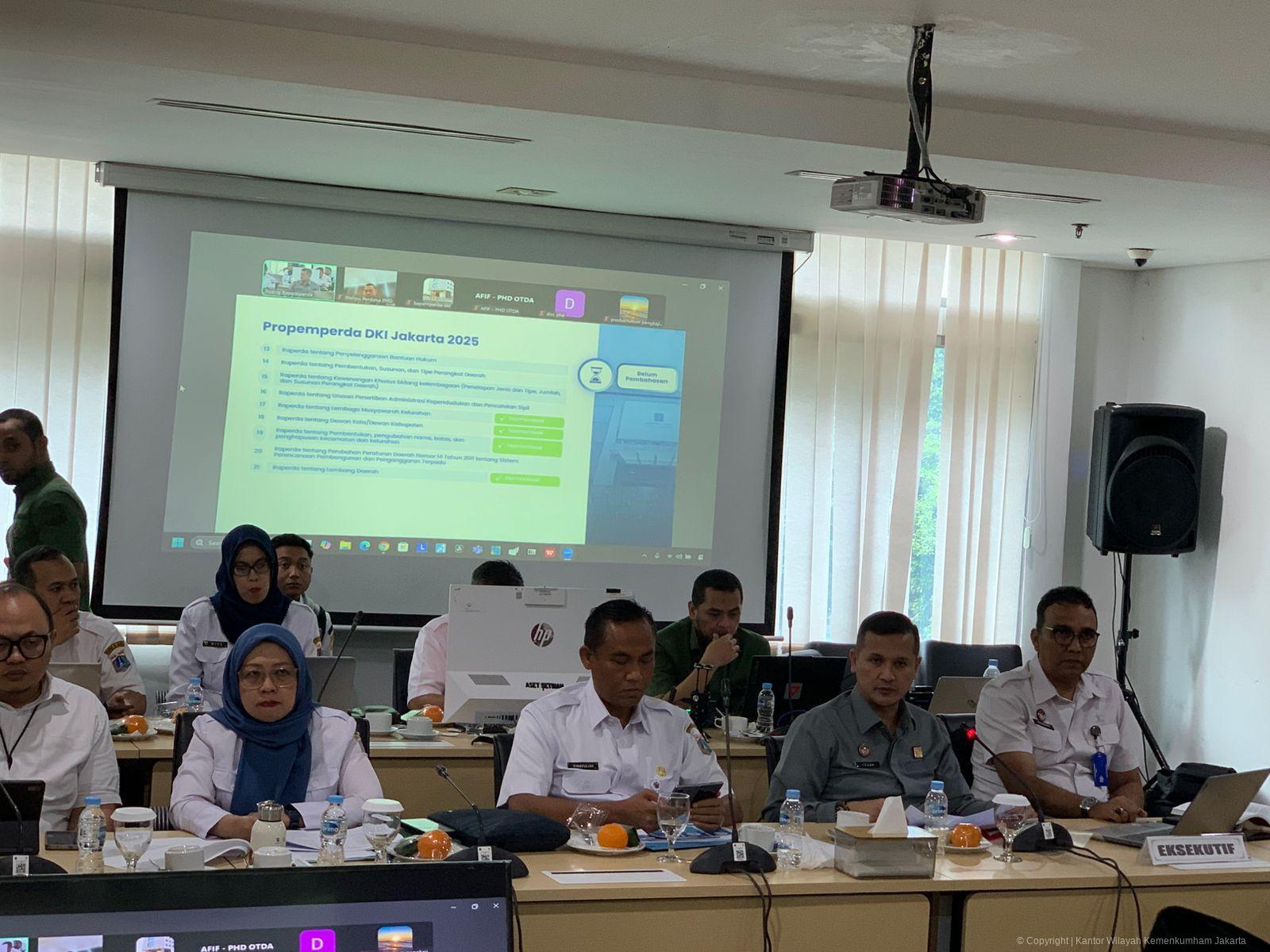 Kanwil Kementerian Hukum DKJ Hadiri Rapat Bapemperda DPRD Provinsi DKI Jakarta Bahas Propemperda 2026 | NEWS TV Indonesia