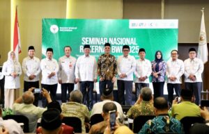 Jadi Pembicara di Rakernas BWI, Menteri Nusron Tegaskan Target Sertipikasi Wakaf hingga 2028