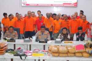 Periode April – Agustus Polres Madina Amankan 36 Pelaku Narkoba