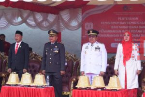 HUT ke-80, Bupati Takalar Berikan Remisi Bagi Warga Binaan Lapas Kelas IIB Takalar