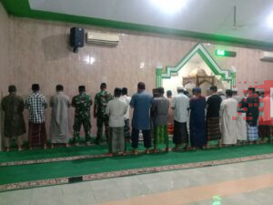 Koramil 1426-03/Galut Safari Sholat Subuh Berjamaah Di Masjid Wilayah Binaan