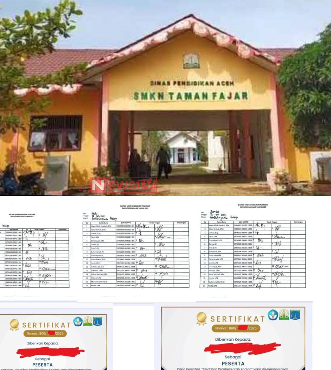 Demi MeraUP keuntungan Pribadi:Kepsek SMK Taman Fajar Diduga Beranikan Diri Melakukan Pembohongan Publik | NEWS TV Indonesia