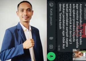 Rohmat Menyangkan Atas Bocornya Dugaan Sebaran Perintah
