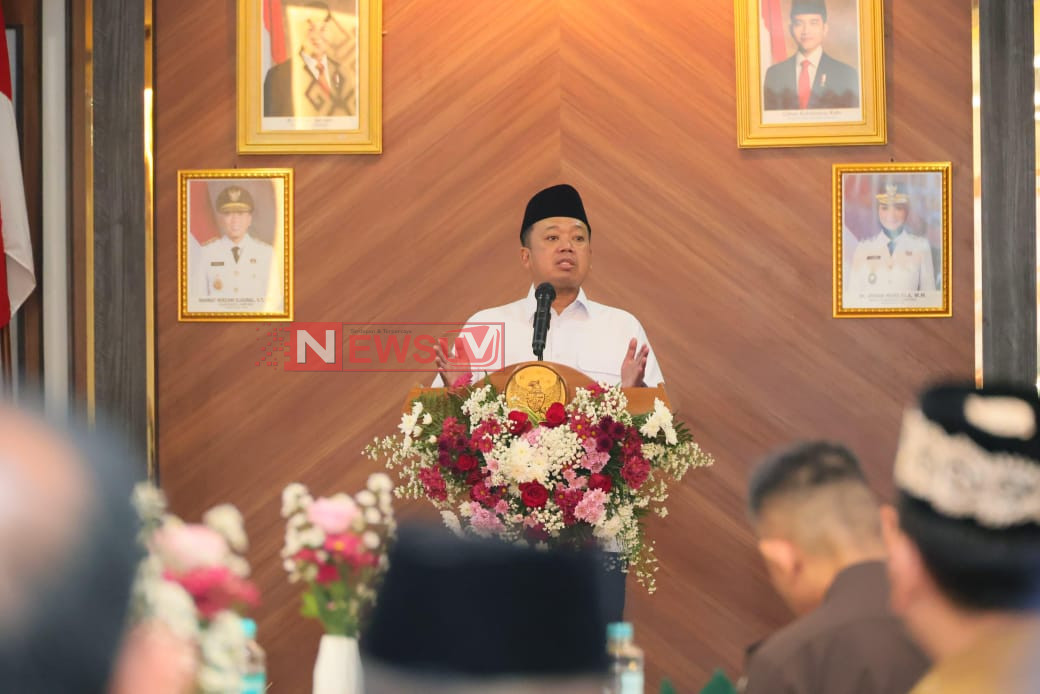 Saksikan Penandatanganan MoU di Lampung, Menteri Nusron Ajak Tokoh Agama Kawal Sertipikasi Tanah Wakaf | NEWS TV Indonesia