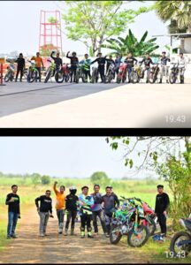Start dari SPBU Palleko,Para Raider taklukkan gunung lengkese
