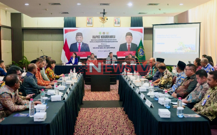 Rakor di Maluku Utara, Menteri Nusron Tekankan Pentingnya Dukungan Pemda dalam Pembuatan Sertipikat Tanah | NEWS TV Indonesia