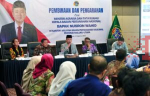 Pembinaan di Kanwil BPN Provinsi Maluku Utara, Menteri Nusron: Tugas Saya sebagai Menteri adalah Memberikan Kepastian dan Harapan