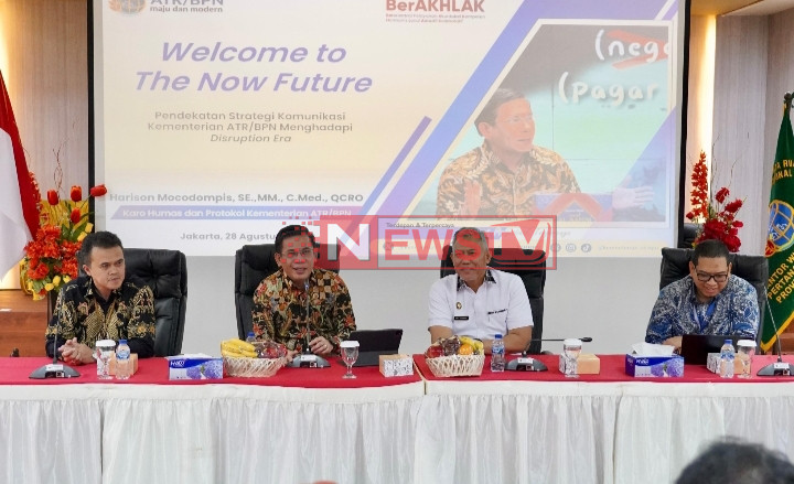 Kepala Biro Humas dan Protokol Kementerian ATR/BPN Tekankan Pentingnya Komunikasi Publik dalam Pengelolaan Pengaduan | NEWS TV Indonesia