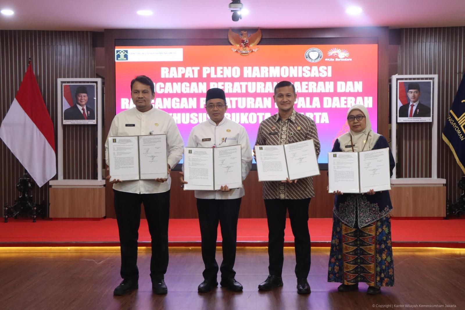 Kanwil Kemenkum DK Jakarta Rampungkan Harmonisasi 3 Raperda dan 1 Raperkada Bersama Pemprov DKI Jakarta | NEWS TV Indonesia