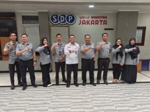 Kanwil Kemenkum DK Jakarta Laksanakan Monev Bantuan Hukum di Lapas Narkotika dan Rutan Cipinang