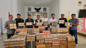 Pemkab Majalengka dan Satgas BKCHT Amankan Ribuan Rokok Ilegal