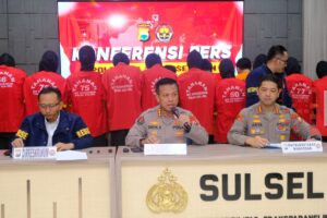 Polda Sulsel Gelar Press Release Kasus Pembakaran Kantor DPRD Sulsel dan Kota Makassar, Tetapkan 29 Tersangka