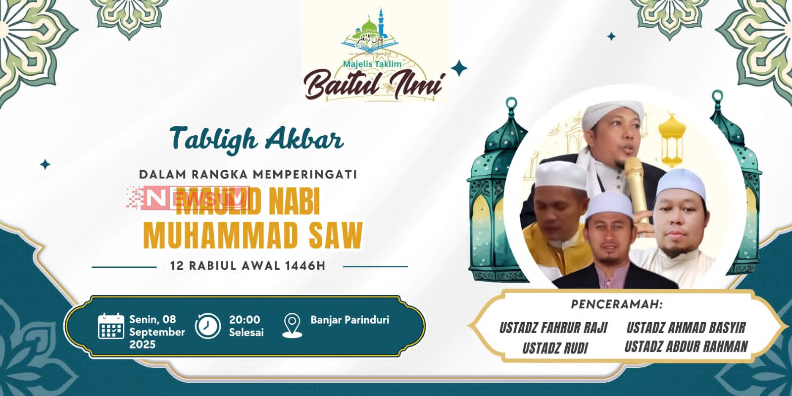 Meriah, Majelis Taklim Baitul Ilmi Gelar Maulid Nabi Muhammad Saw Hadirkan 4 Mubaligh | NEWS TV Indonesia