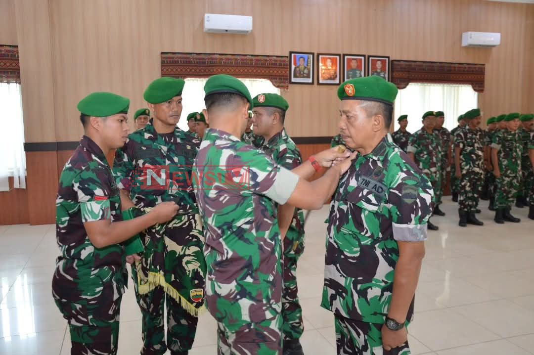 Kodim 0212/ Tapsel gelar acara Sertijab Danramil dan Perwita staf | NEWS TV Indonesia